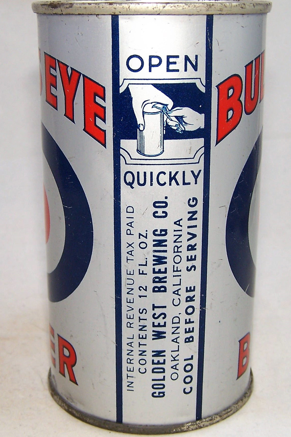 Bull's Eye Beer, USBC 46-06 Grade 1/1+ Sold on 06/09/18