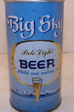 Big Sky Pale Light Beer, USBC II 39-40, No Contents on bottom, Grade 1-