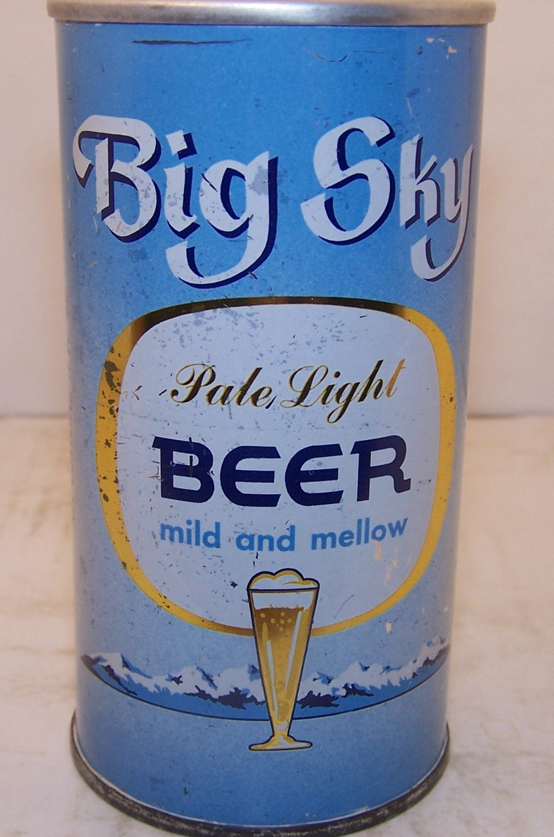 Big Sky Pale Light Beer, USBC II 39-40, No Contents on bottom, Grade 1-
