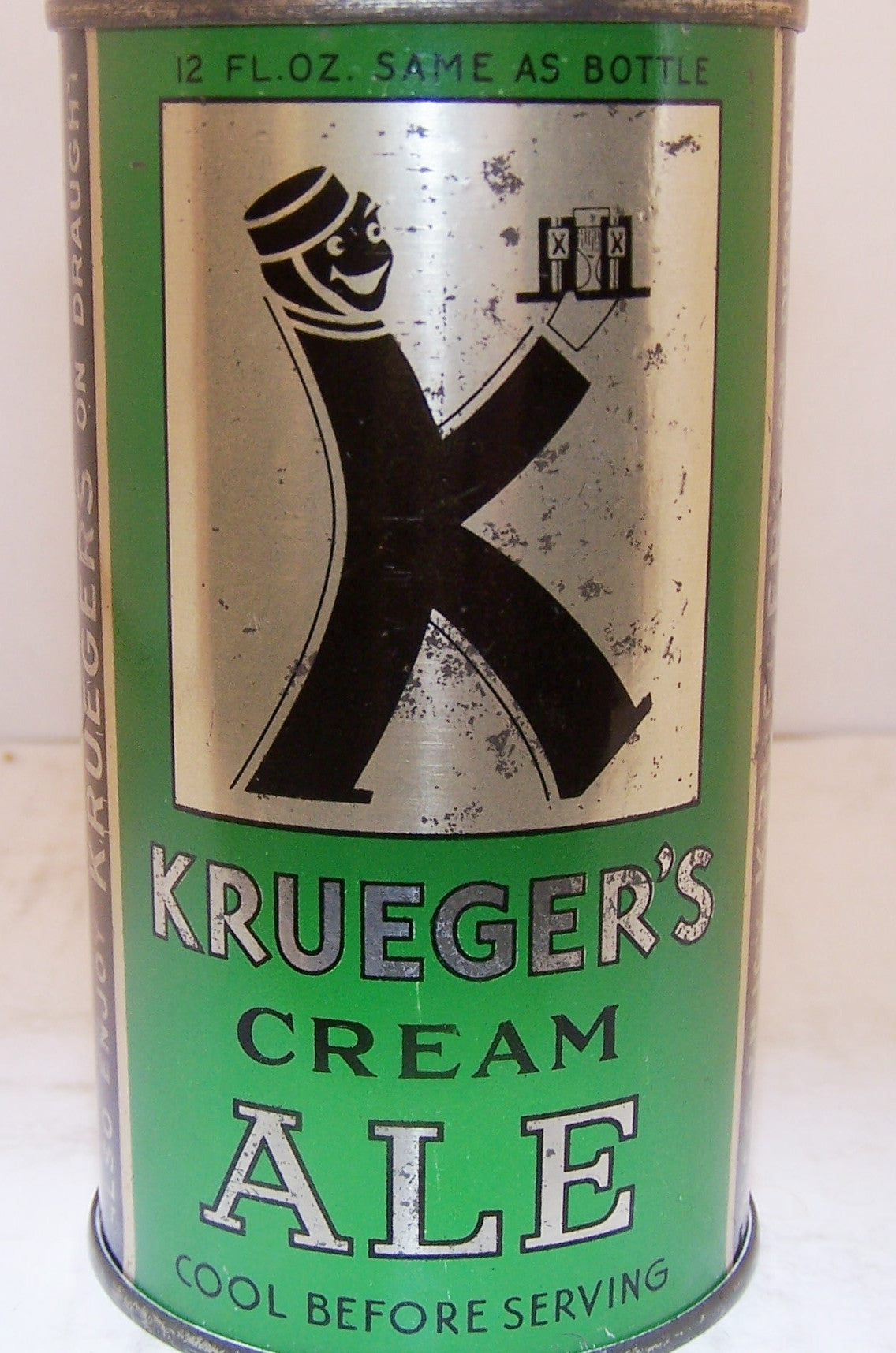 Krueger's Cream Ale, Lilek page # 461 (Long Opener) Grade 1- Sold on 1/30/15