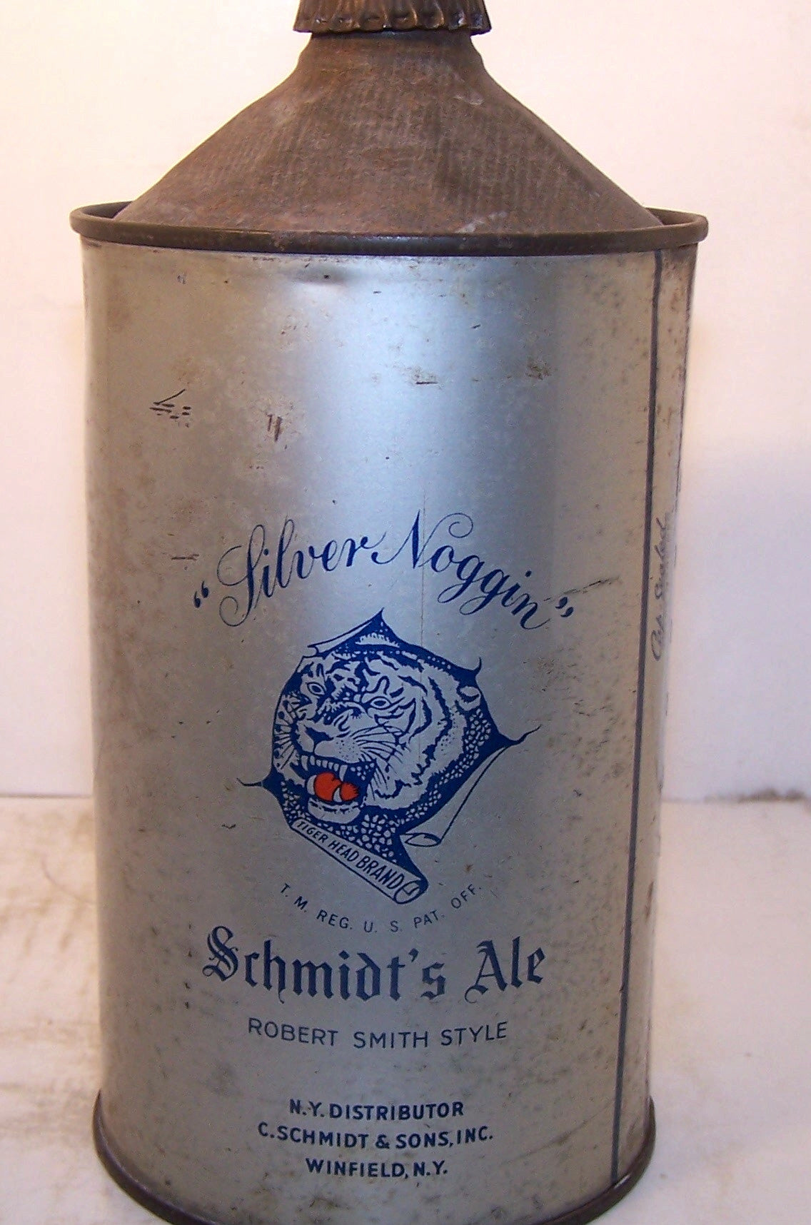 Schmidt's Tiger Brand Cream Ale, USBC 218-18, Grade 2+  Sold 12/30/14
