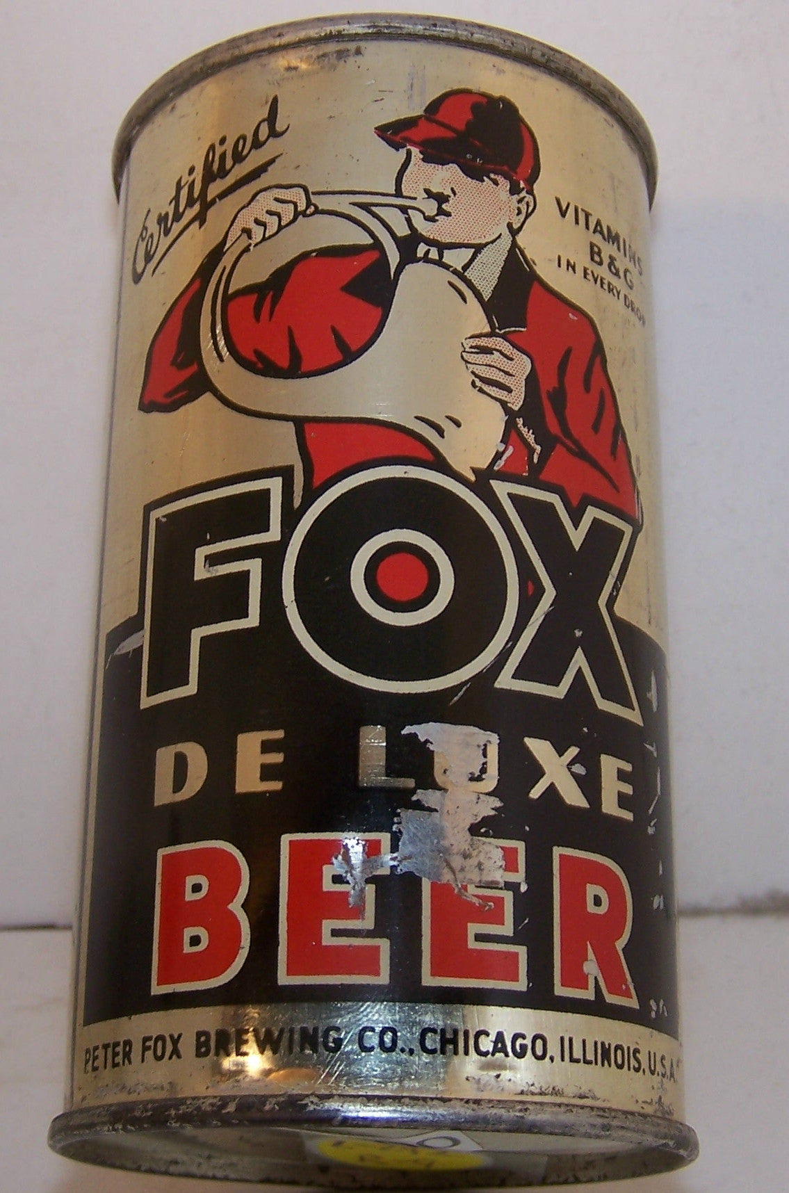 Fox DeLuxe Beer, Lilek page # 292, Grade 1- Sold on 2/11/15