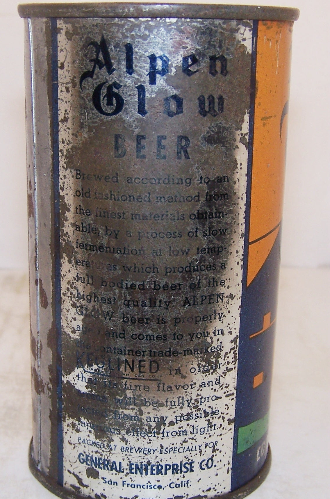 Alpen Glow Beer (Metallic) Lilek page # 22 Grade 2+ Sold 4/11/15