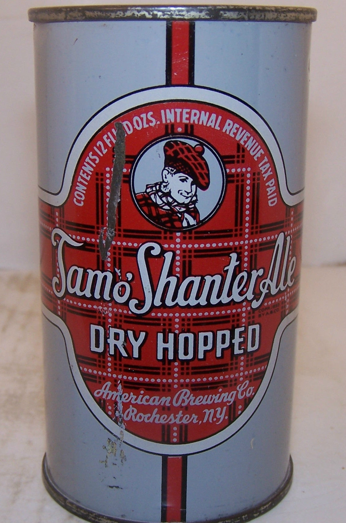 Tamo' Shanter Ale, (Dull Gray) Lilek page # 784, Grade 1- Sold on 3/2/15