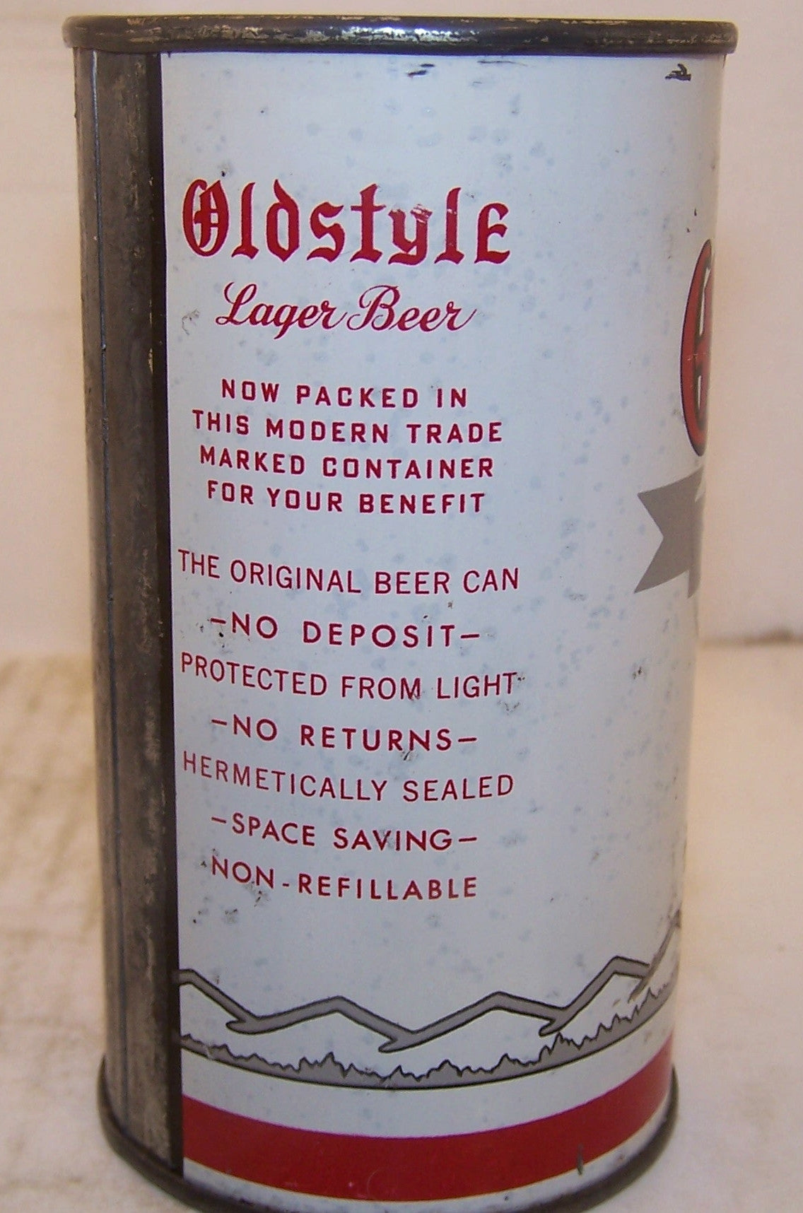 Old Style Pale Export Lager Beer, Lilek page #621 Grade 1-/2+ Sold on 2/22/15
