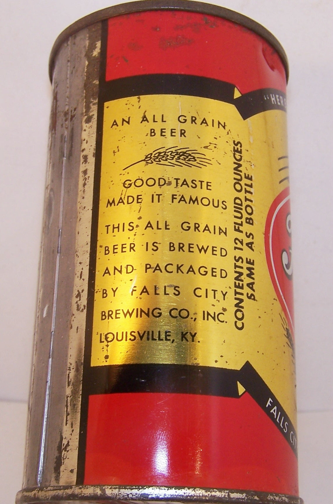 Falls City Beer, Lilek page # 257, Grade 1/1- Sold on 4/15/15