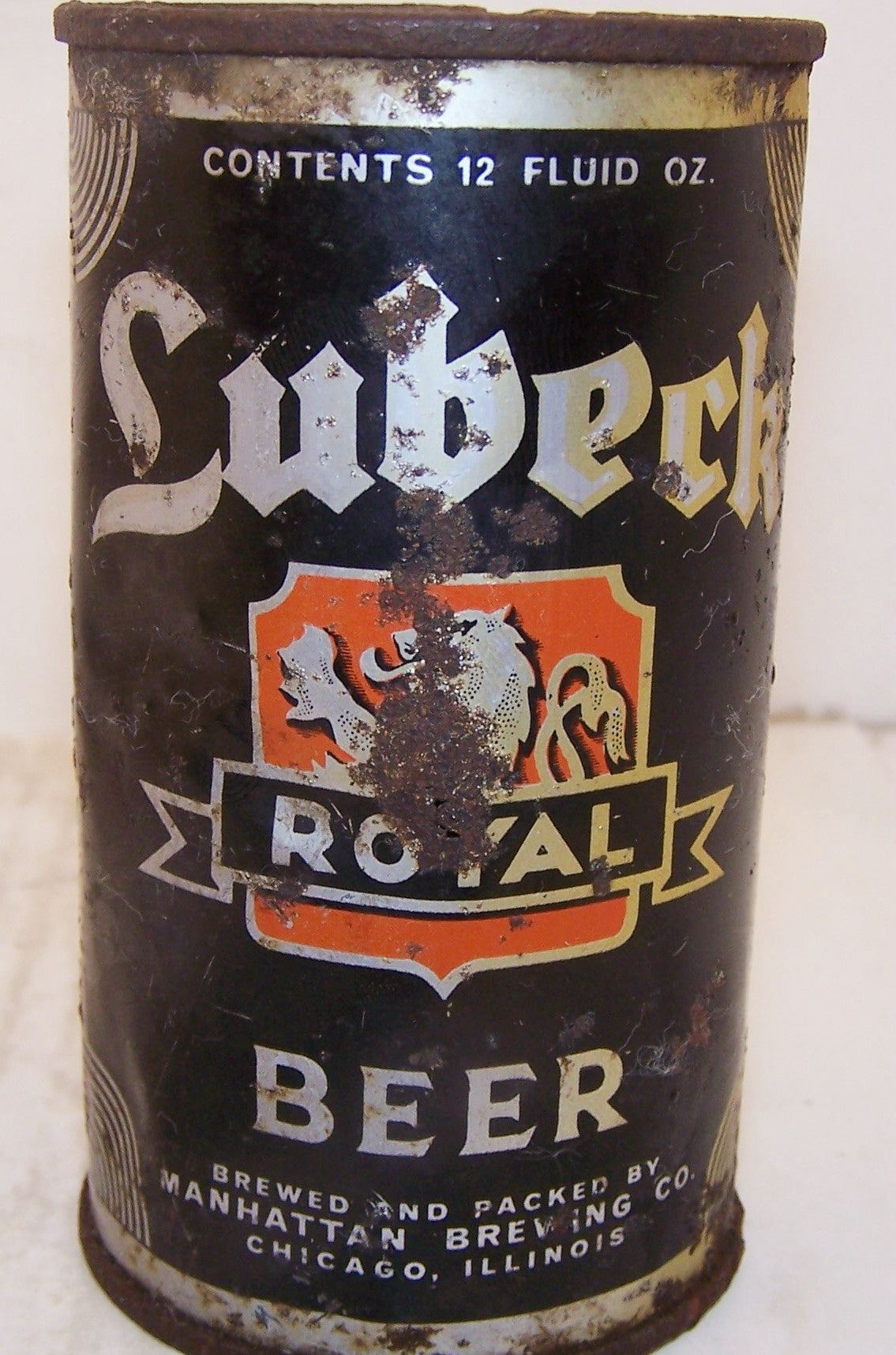 Lubeck Royal Beer, Lilek page # 501 Grade 3 Dumper Sold on 11/16/14