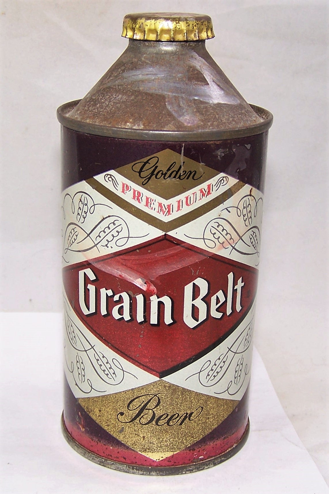Grain Belt Cone Top Beer Can