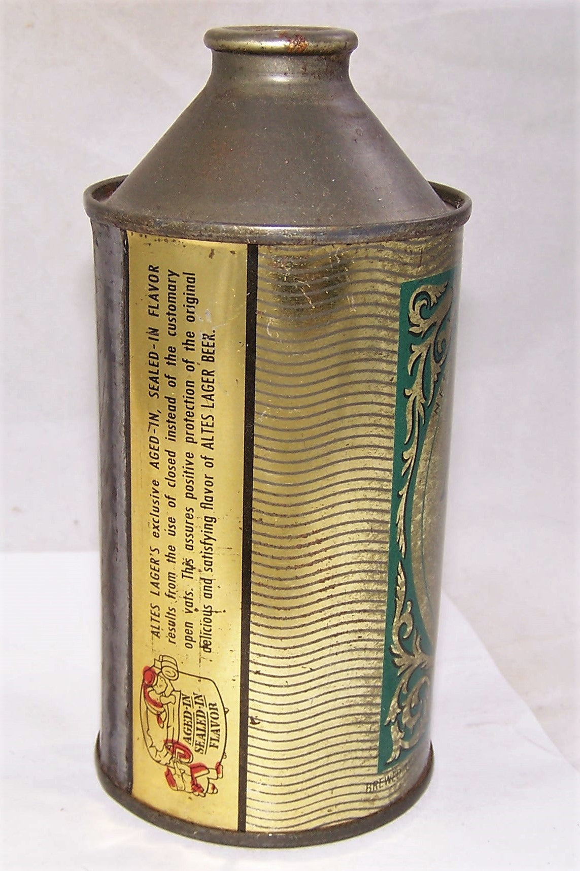 Altes IRTP Cone Top Beer Can
