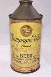 Champagne Velvet Cone Top Beer Can