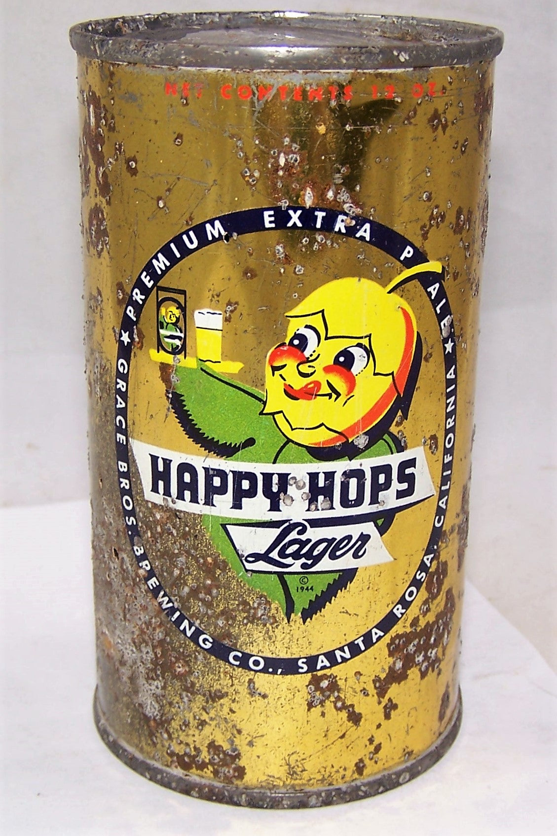 Happy Hops Lager Beer Dumper Flat Top