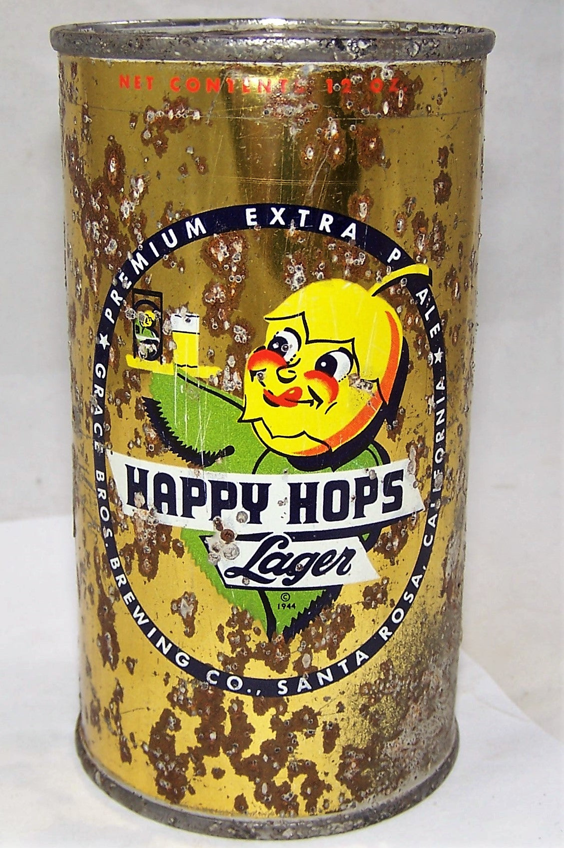 Happy Hops Lager Beer Dumper Flat Top