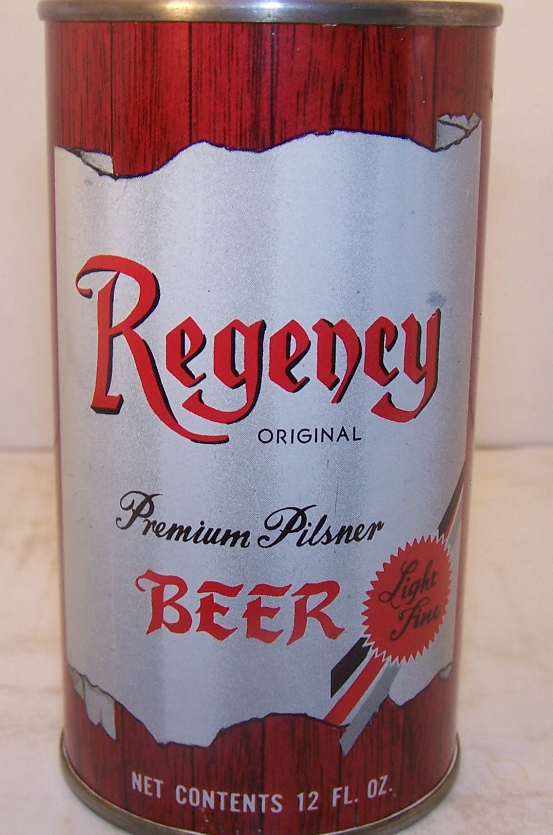 Regency Premium Pilsner Beer, USBC 122-6, Grade 1/1+ Sold 1/6/15