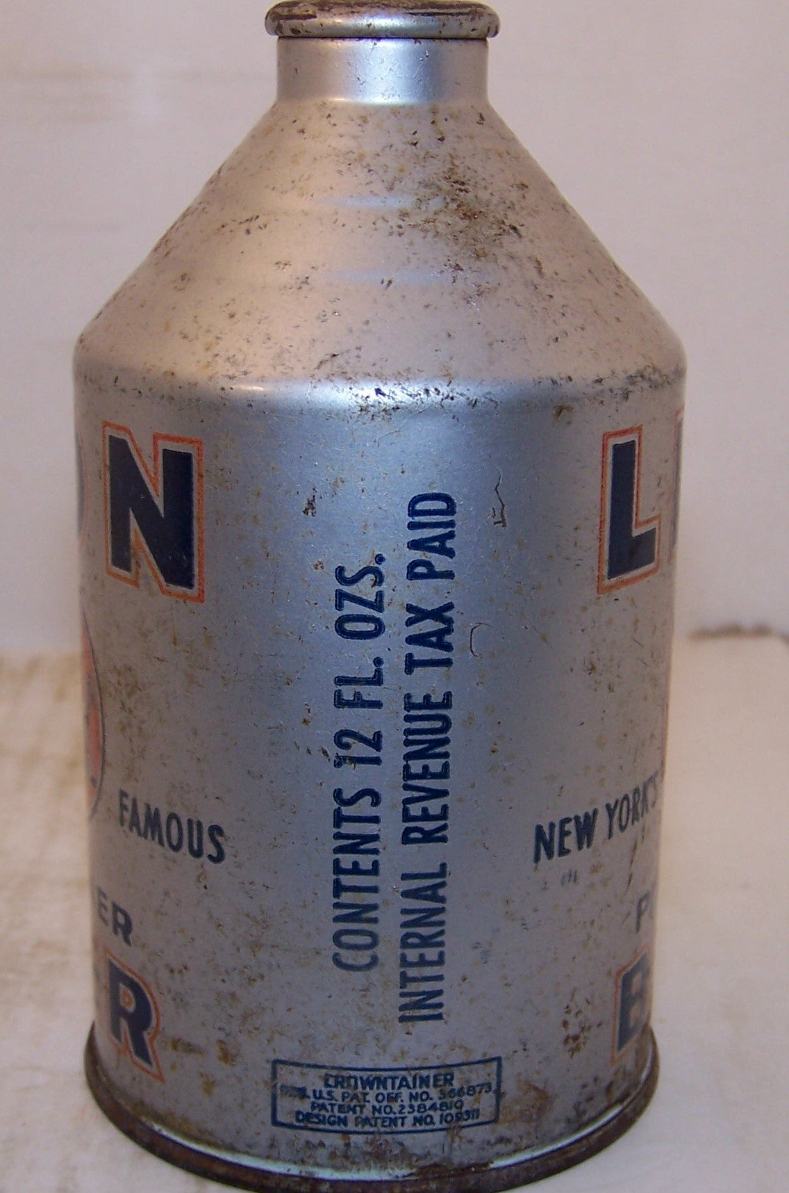 Lion Pilsener Beer, USBC 196-30, Grade 1-/2+