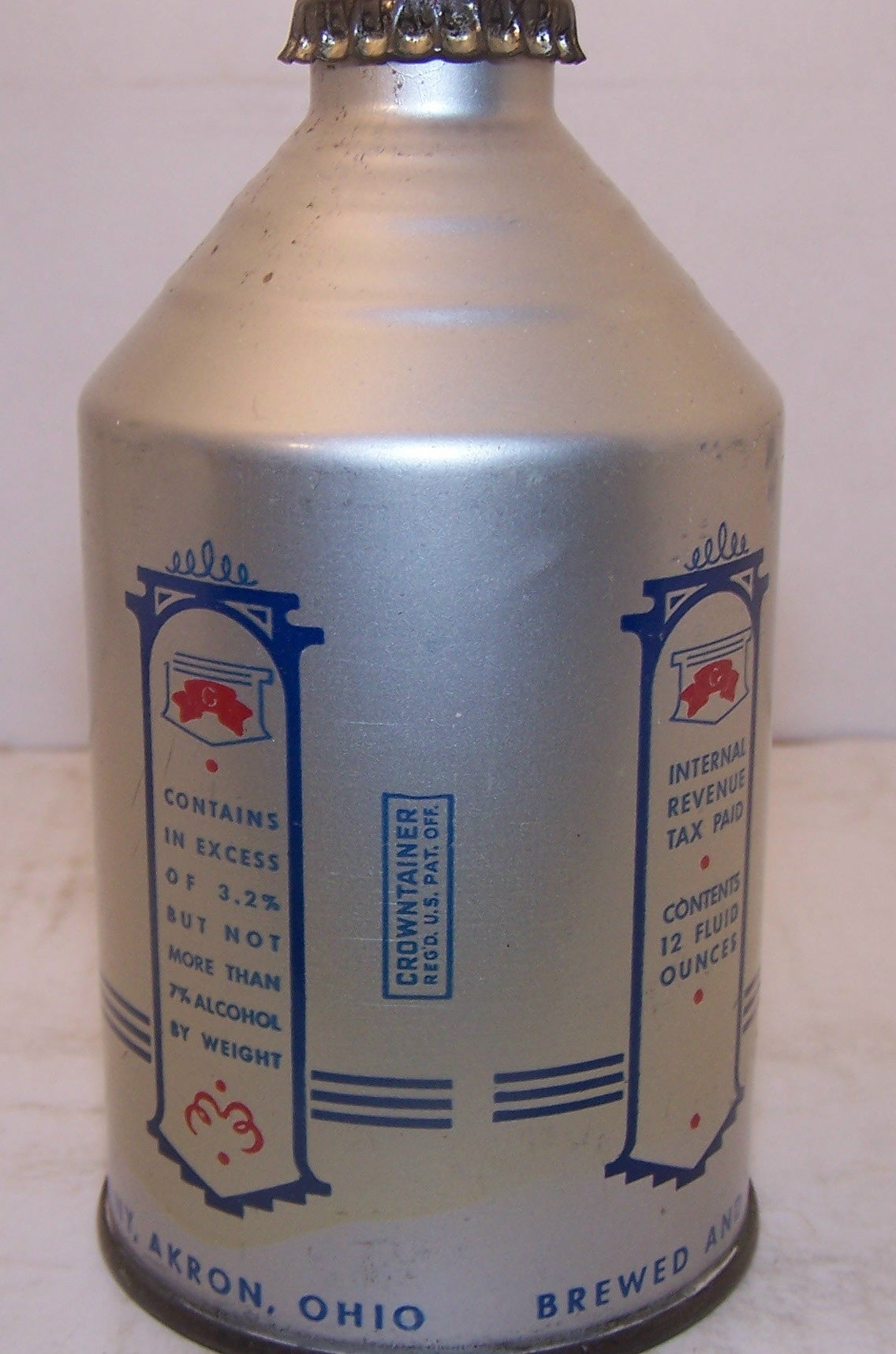 Grossvater Beer, USBC 195-7, Grade 1 Sold 12/5/14