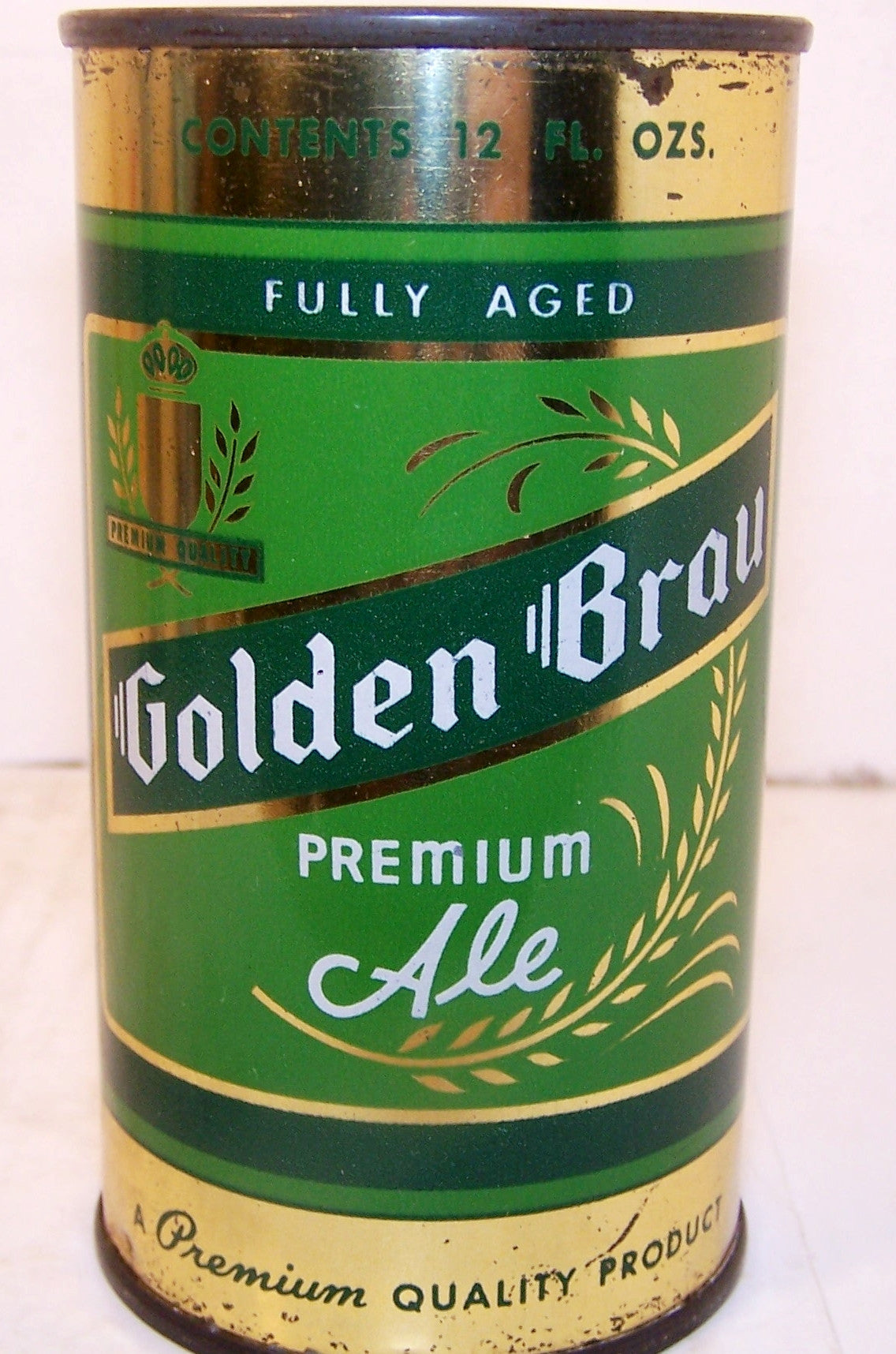 Golden Brau Premium Ale, USBC 72-20, Grade 1. Sold 1/17/15