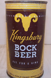 Kingsbury Bock Beer, USBC 88-14, Grade 1-/2+ Sold on 3/2/15