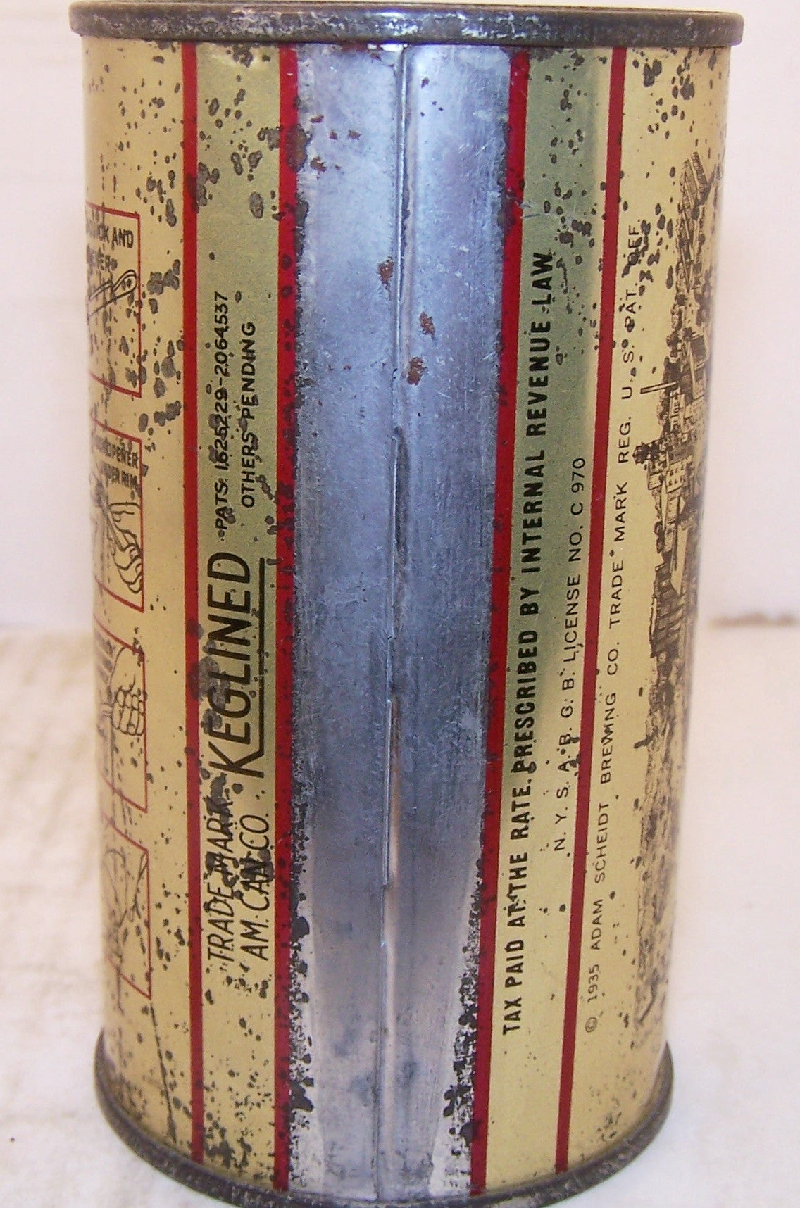 Scheidt's Rams Head Ale, USBC 118-33, Lilek #712, Grade 2+ Sold on 12/14/17
