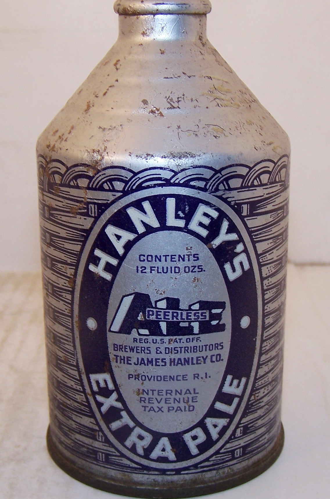 Hanley's Extra Pale Ale, USBC 195-10, Grade 1-/2+  Sold 12/5/14