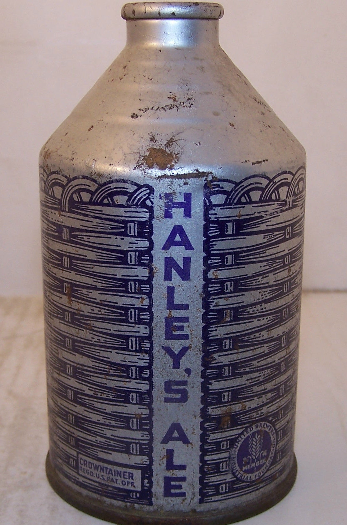 Hanley's Extra Pale Ale, USBC 195-10, Grade 1-/2+  Sold 12/5/14