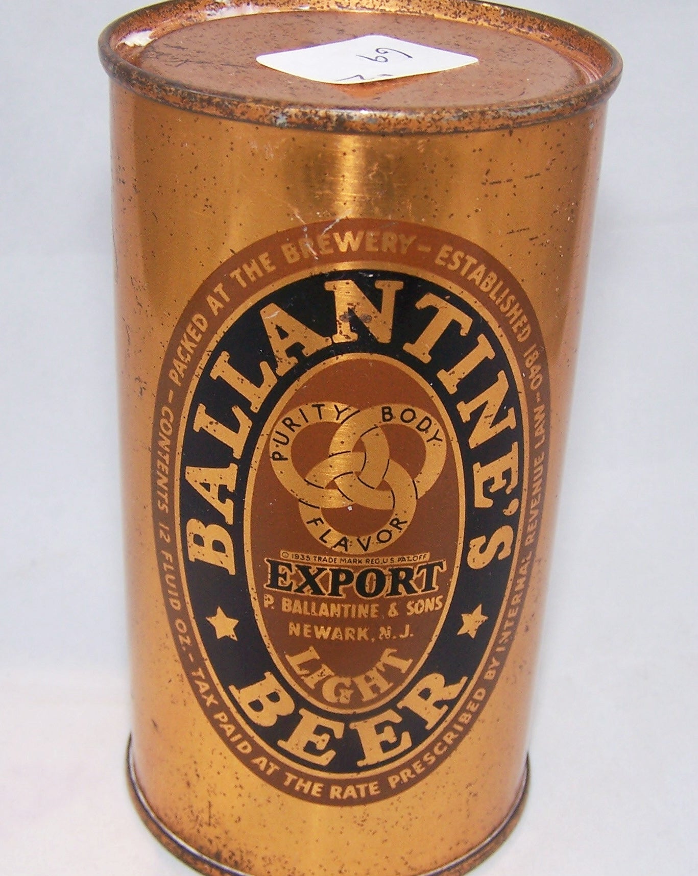 Ballantine Export Beer, Lilek # 69, Grade 1