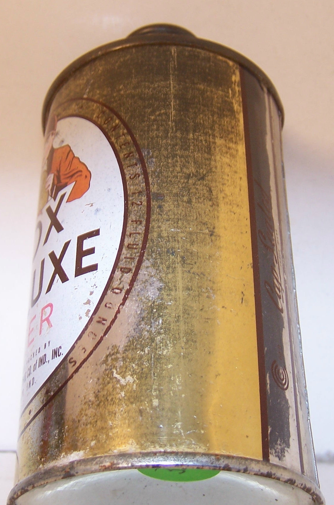 Fox Deluxe Beer, USBC 163-24, Grade 1-/2+ Sold on 04/05/18