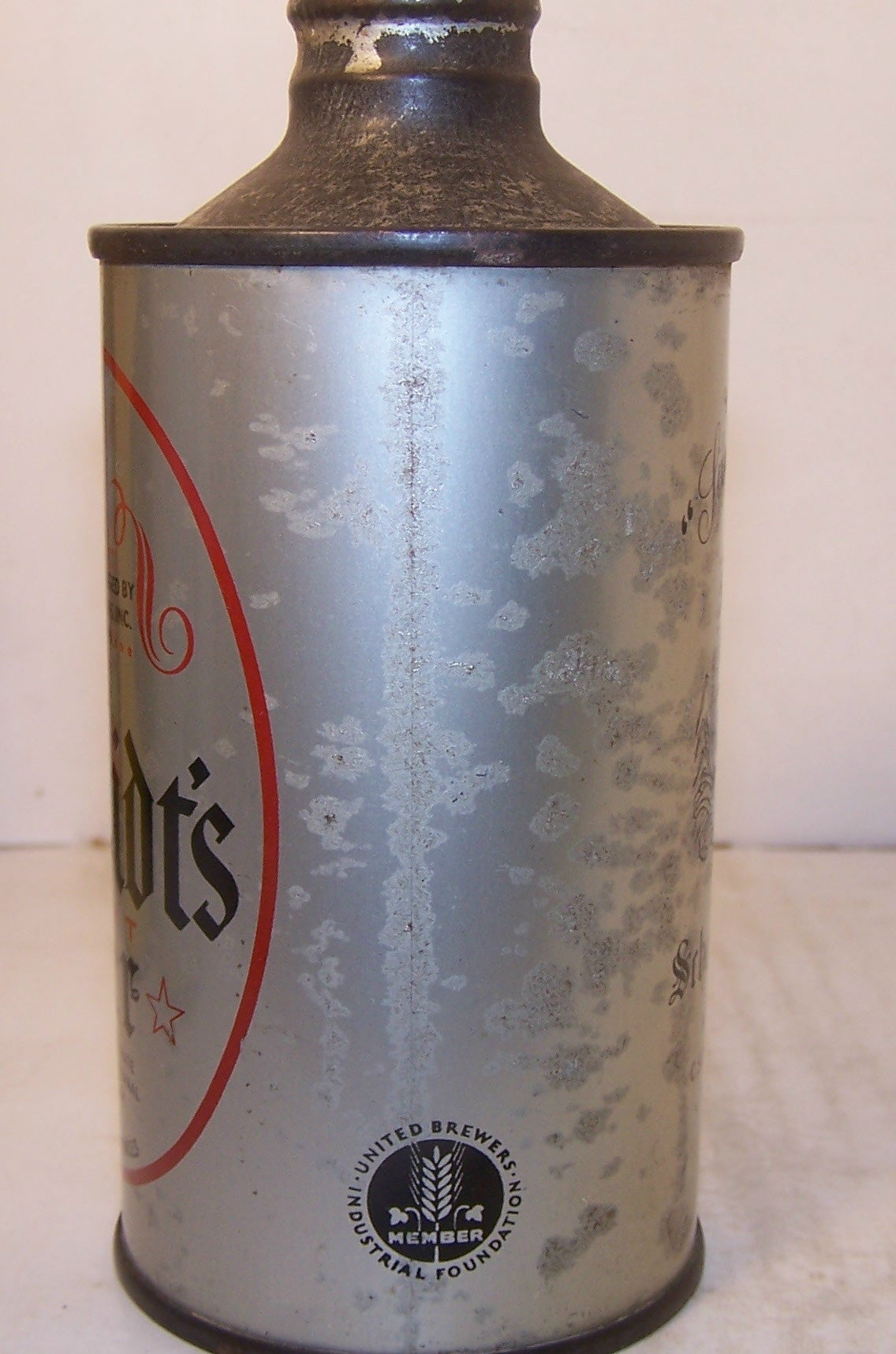 Schmidt's Light Beer, (J-spout) USBC 184-30, Grade 1-/2+ Sold 4/10/15