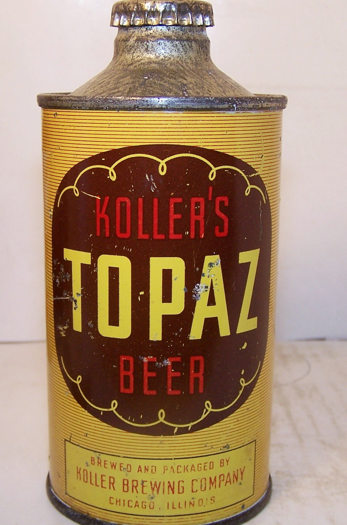 Koller's Topaz Beer (j-spout) USBC 172-3, Grade 1-sold 8/5/16
