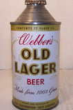 Webber's Old Lager Beer, USBC 188-27, Grade 1- Sold on 9/22/15