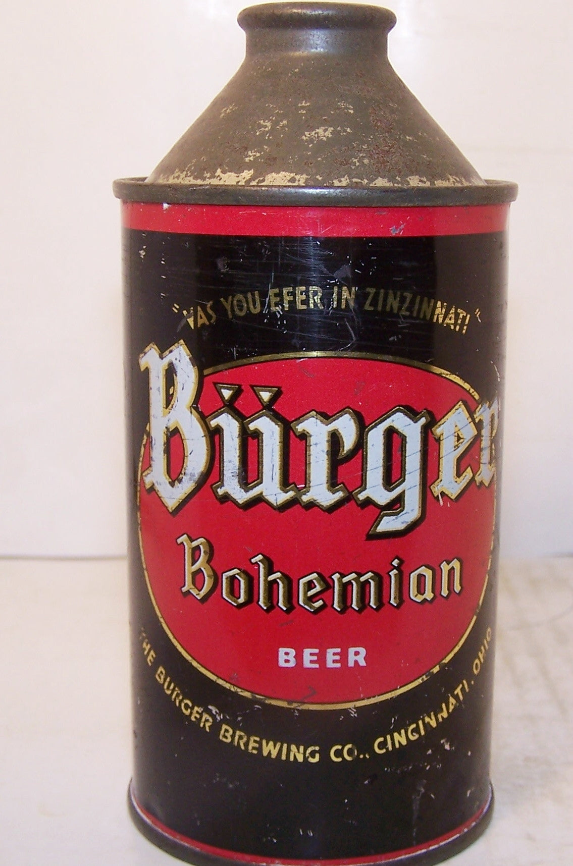 Burger Bohemian Beer, USBC 155-26, Grade 1- Sold 7/23/16