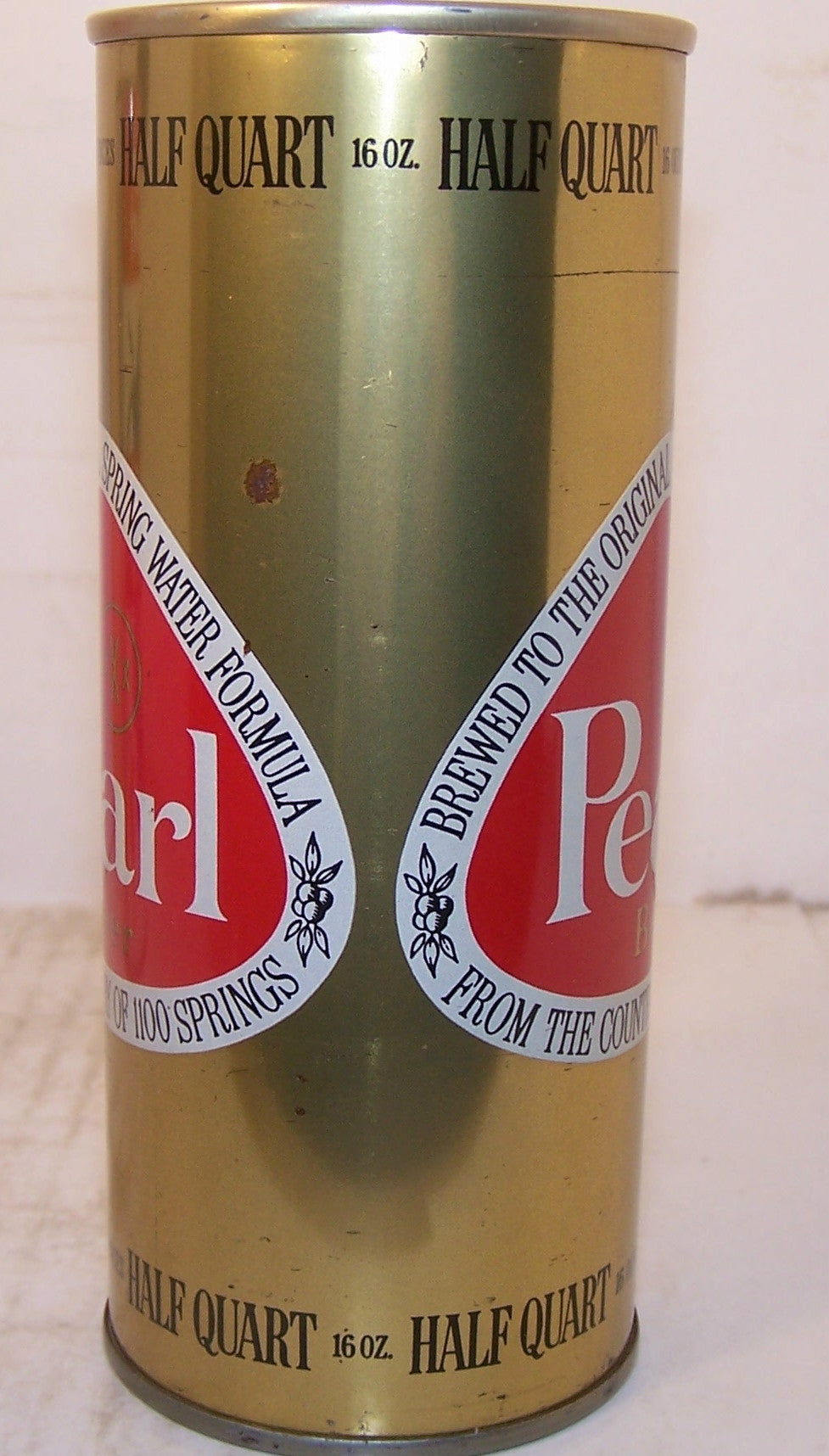 Pearl Beer Half quart Mettallic, USBC II 161-28, Grade 1 Sold 2/11/15