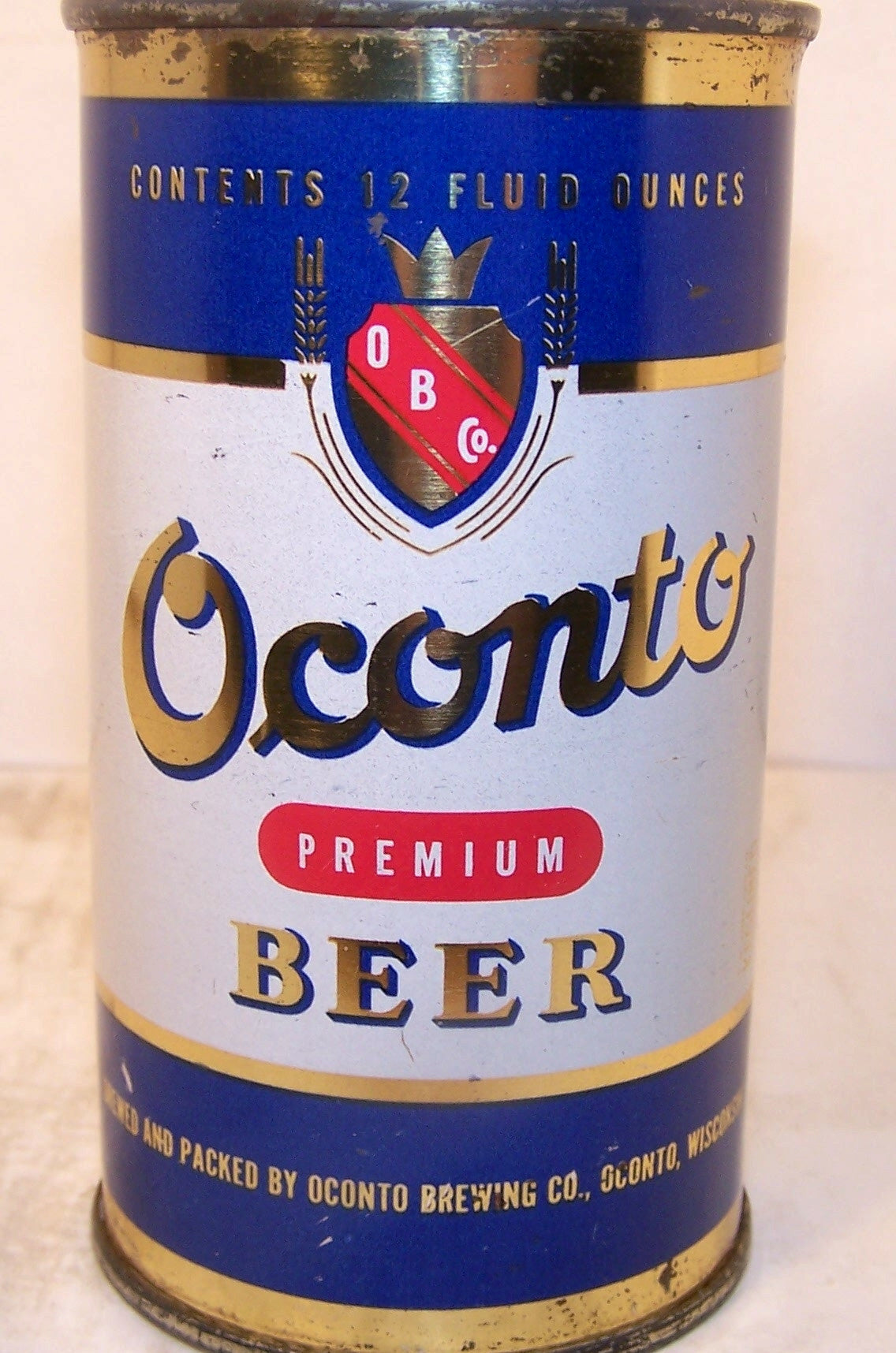 Oconto Premium Beer, USBC 104-1, Grade 1 Sold 12/8/14