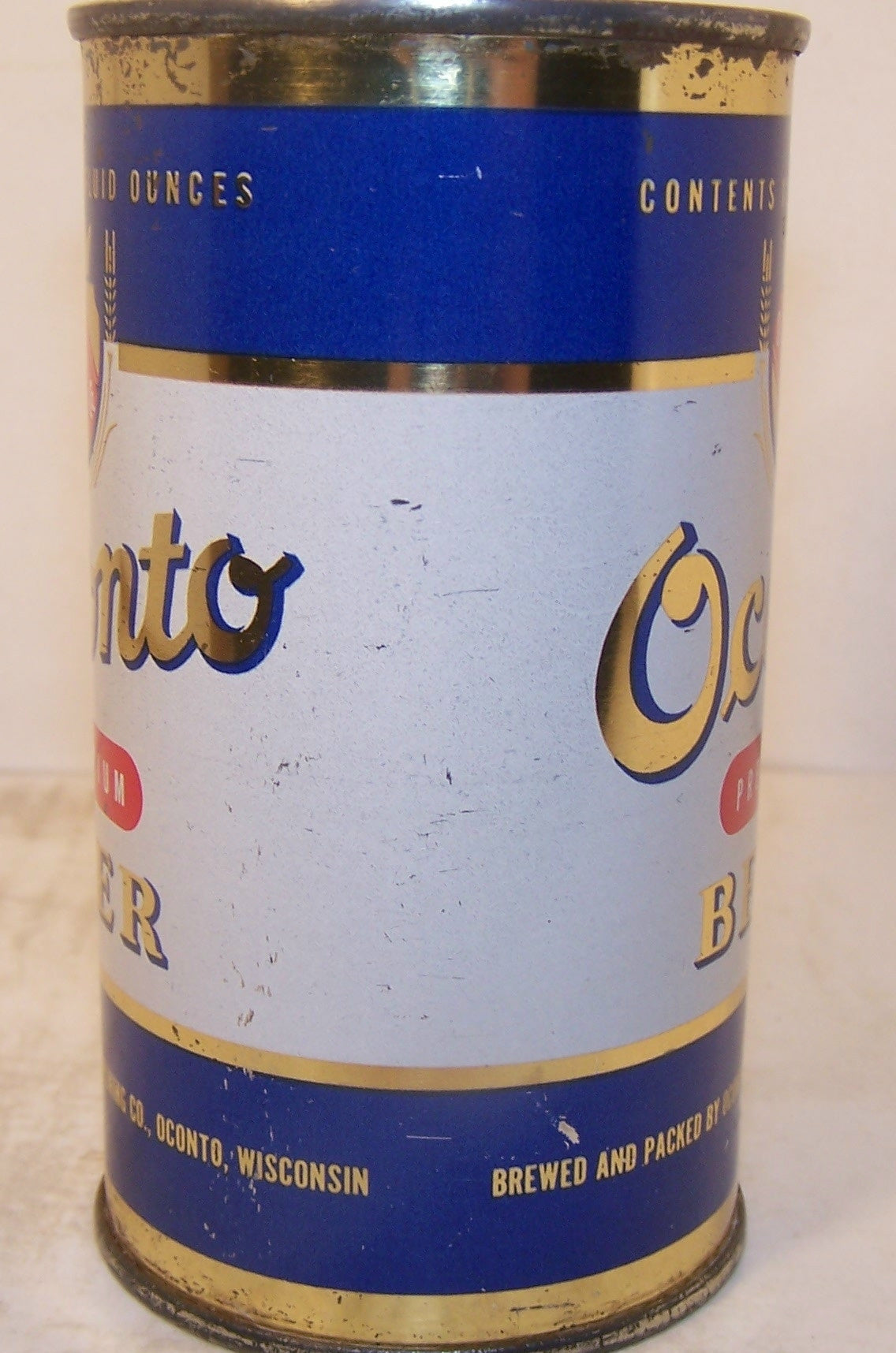 Oconto Premium Beer, USBC 104-1, Grade 1 Sold 12/8/14