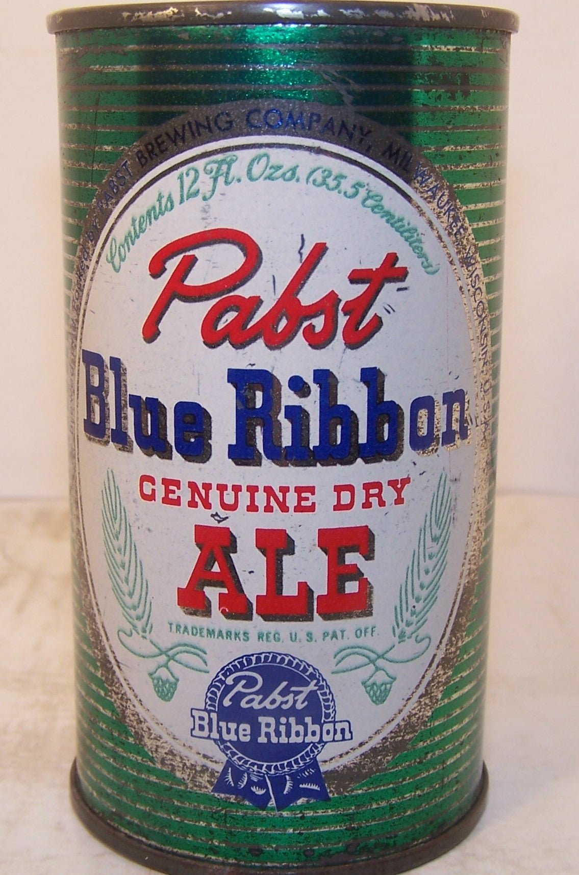 Pabst Blue Ribbon Ale, USBC 111-2, Grade 2+