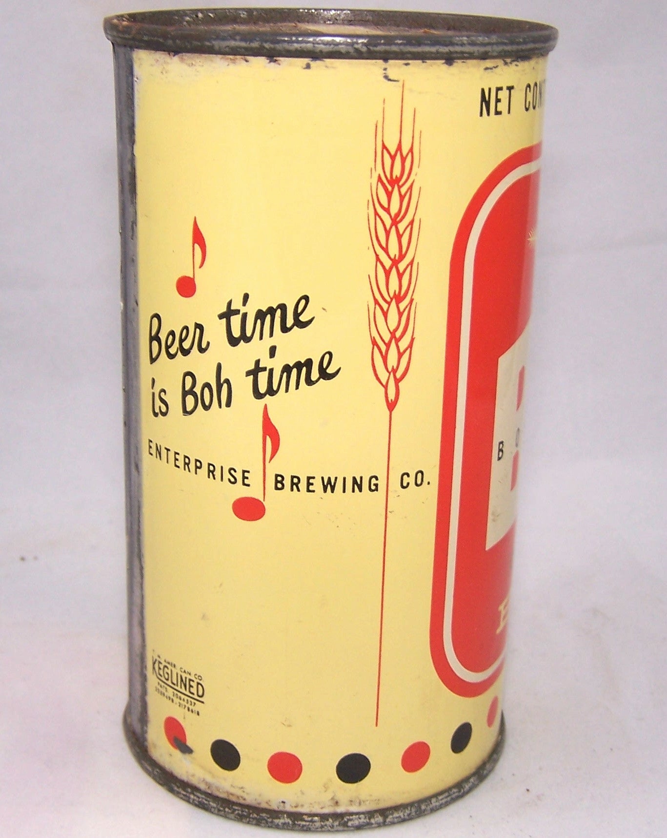 Boh Lager Beer, USBC 40-11, Grade 1/1- Sold on 08/02/16