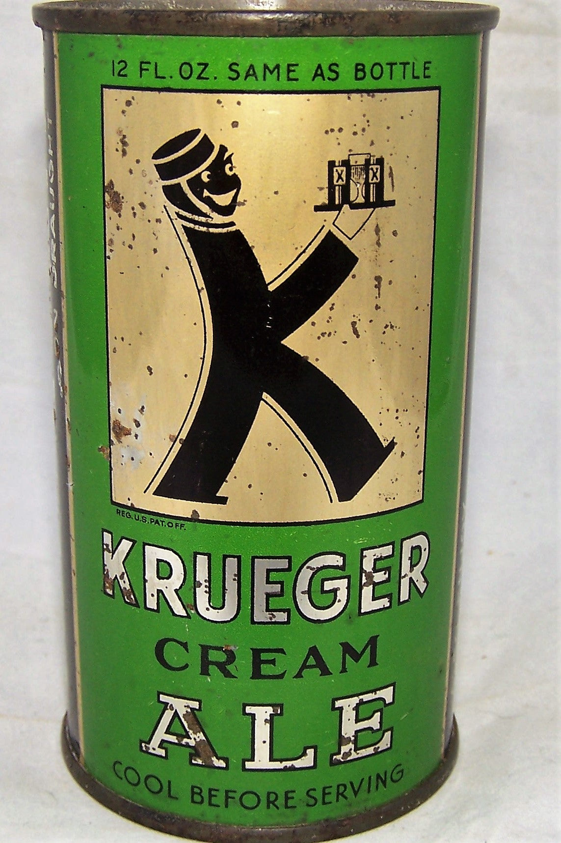 Krueger Cream Ale Medium Opener Tuff can
