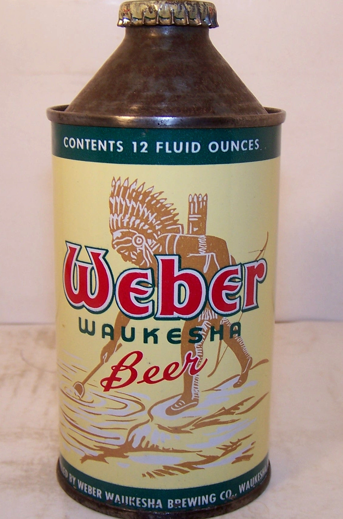 Weber Waukesha Beer, USBC 188-29, Grade 1/1+ Sold 1/6/15