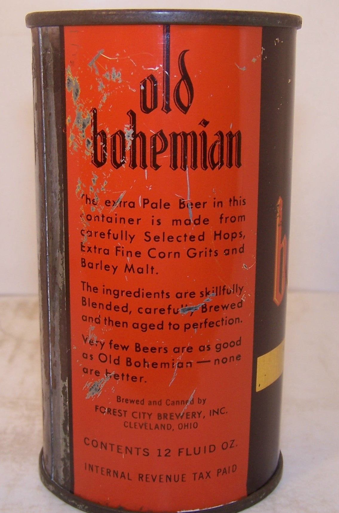Old Bohemian Style Pilsner Beer, Lilek Page # 584, Grade 1- Sold 12/7/14