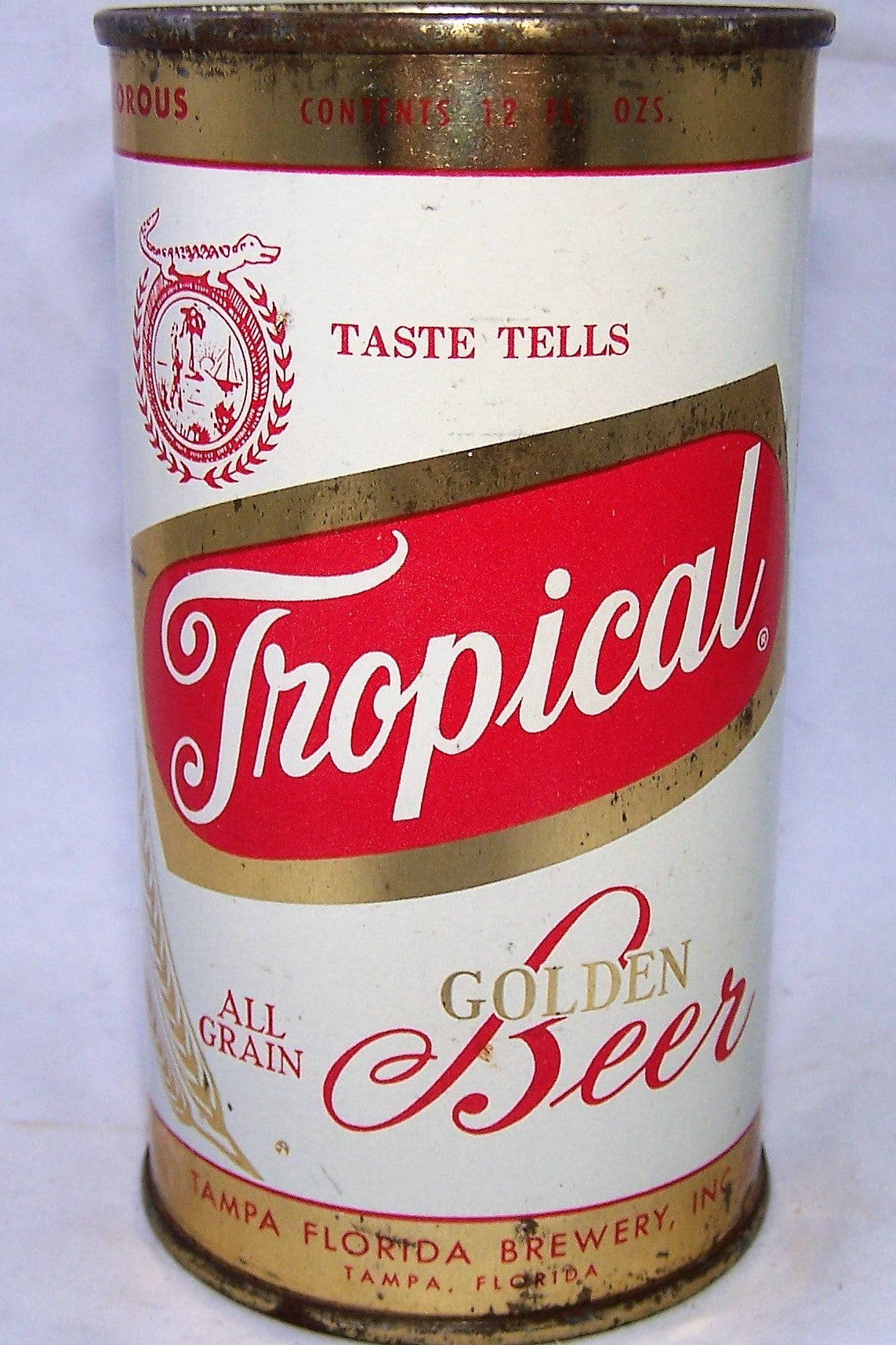 Tropical Golden Beer Grade 1- Florida can