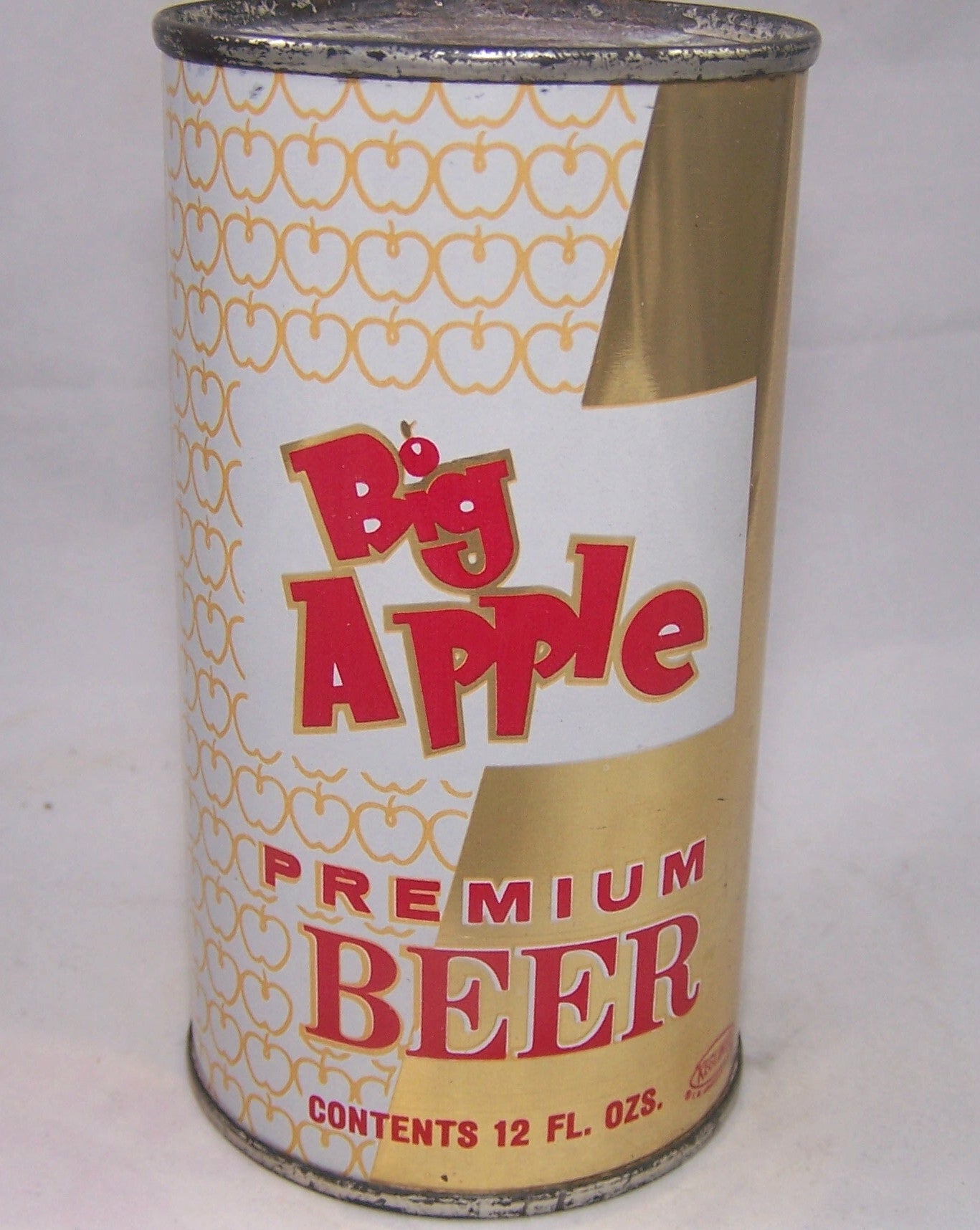 Big Apple Premium Beer, USBC 37-04 Grade 1/1+ one side, Grade 1- the other side. Sold on 08/31/18