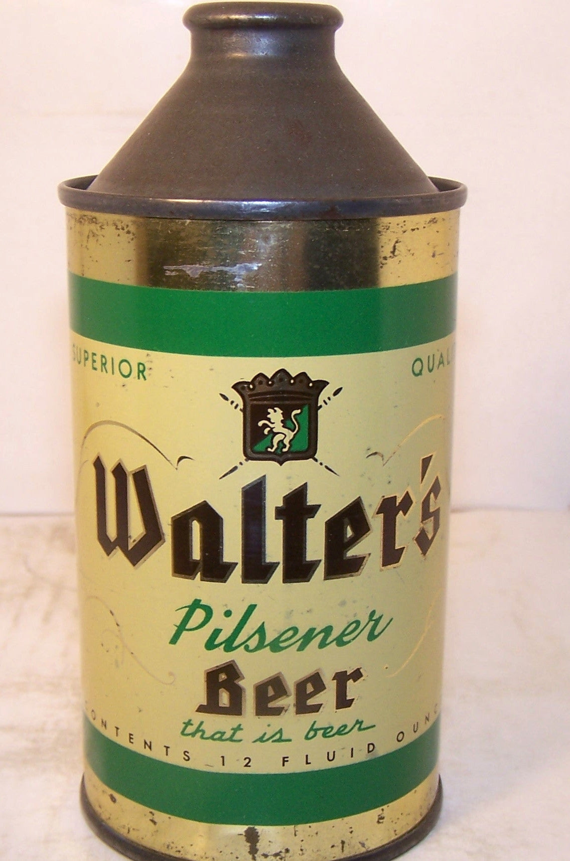 Walter's Pilsener Beer, USBC 188-24, Grade 1/1-  Sold on 02/15/19