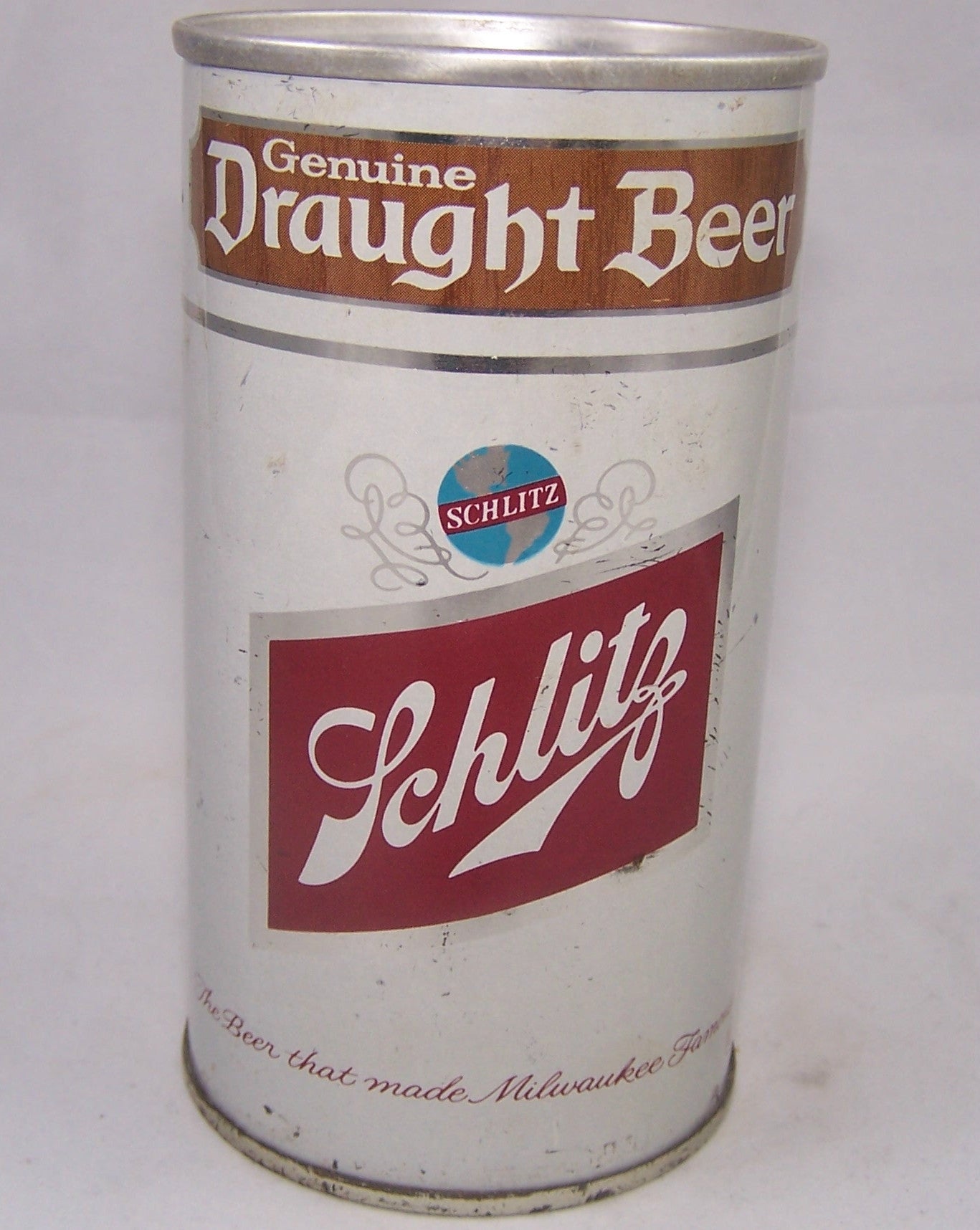 Schlitz Genuine Draught Beer, USBC II 121-04, Grade 1 or better. Sold on 07/22/16