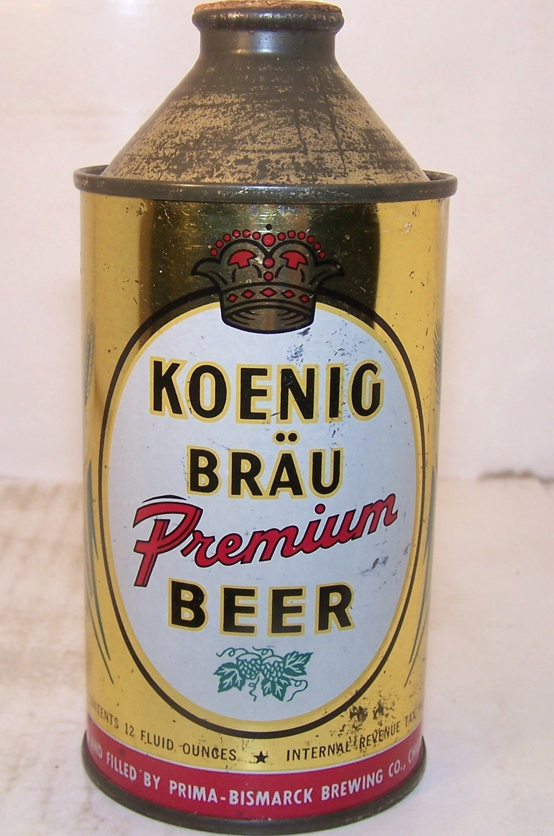 Koenig Brau Premium Beer, USBC 171-29, 28? Grade 1 to 1/sold :8/5/161-