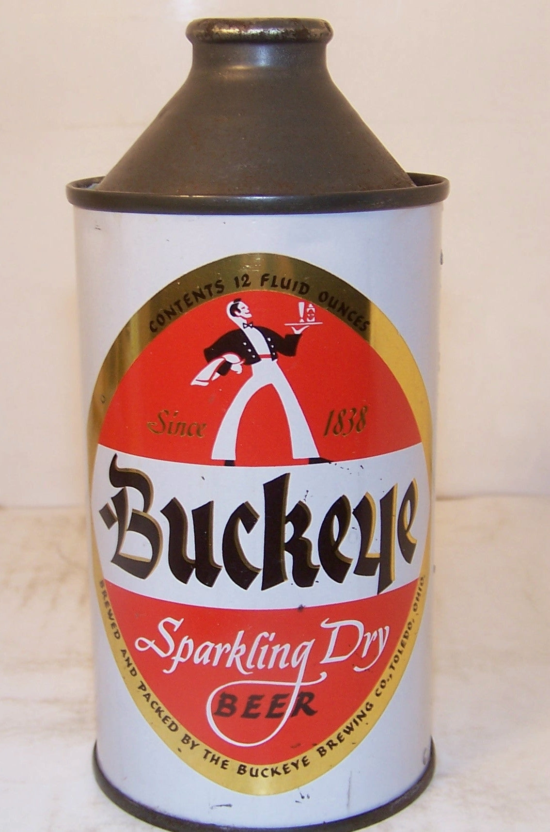 Buckeye Sparkling Dry Beer, USBC 155-12, Grade 1 to 1/1+Sold 10/30/16