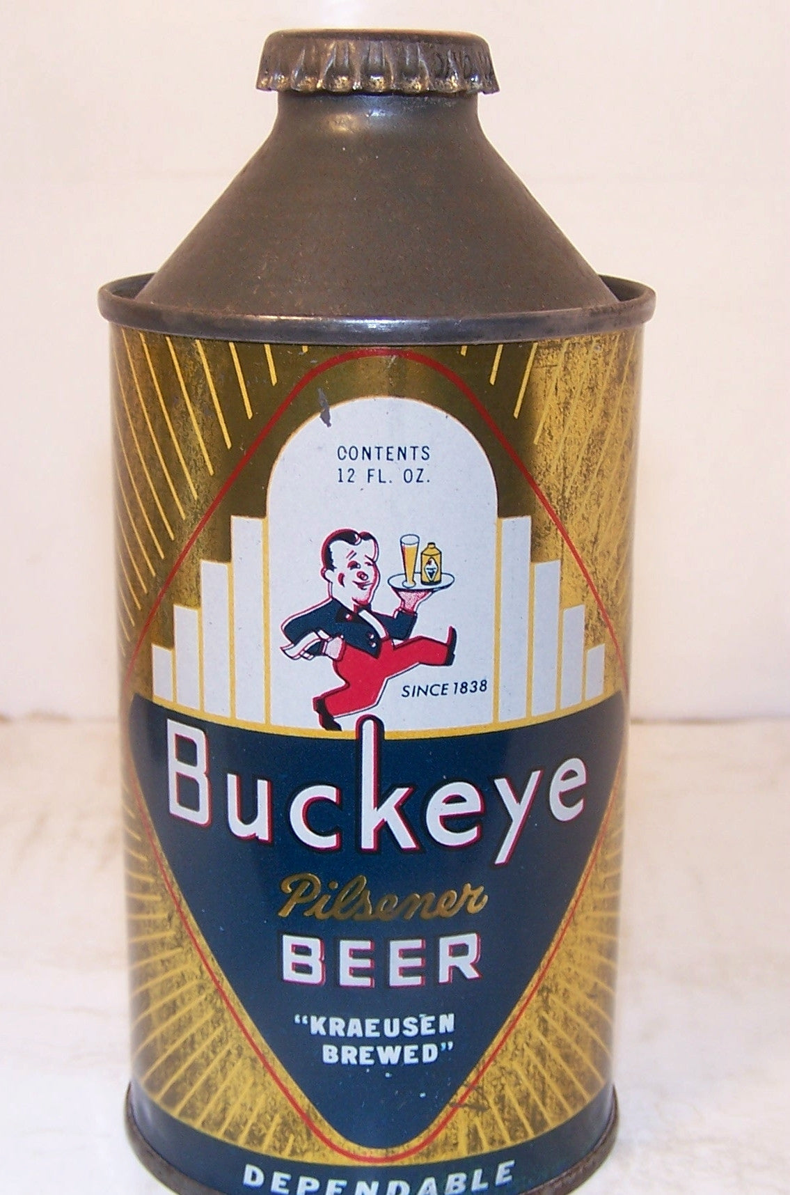 Buckeye Pilsener Beer, USBC 155-11, Grade 1/1-  Sold 1/7/15
