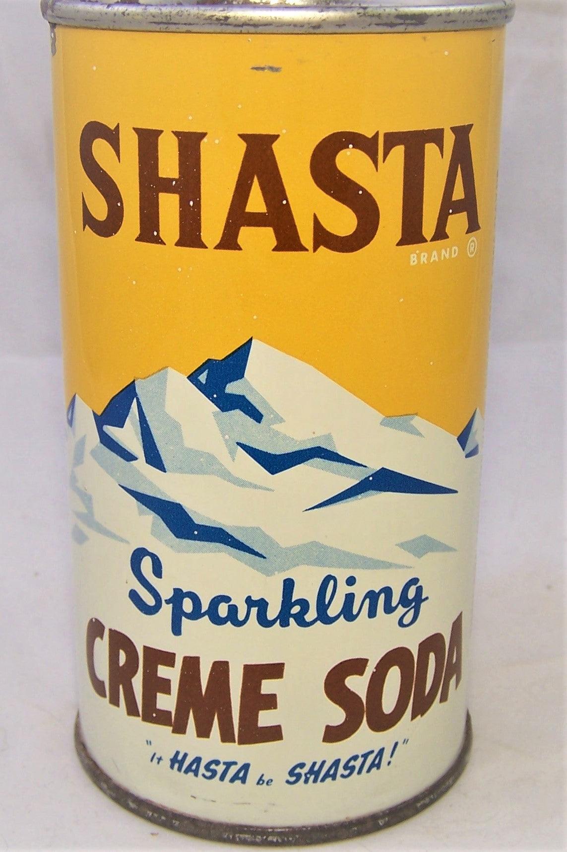 Shasta Creme Soda, "Hasta be Shasta" Soda Book, Page 101-21, Grade 1/1+