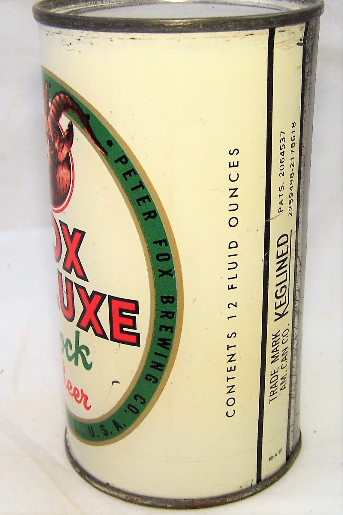 Fox Deluxe Bock Beer, USBC 65-09, Grade 1 Sold on 11/28/18