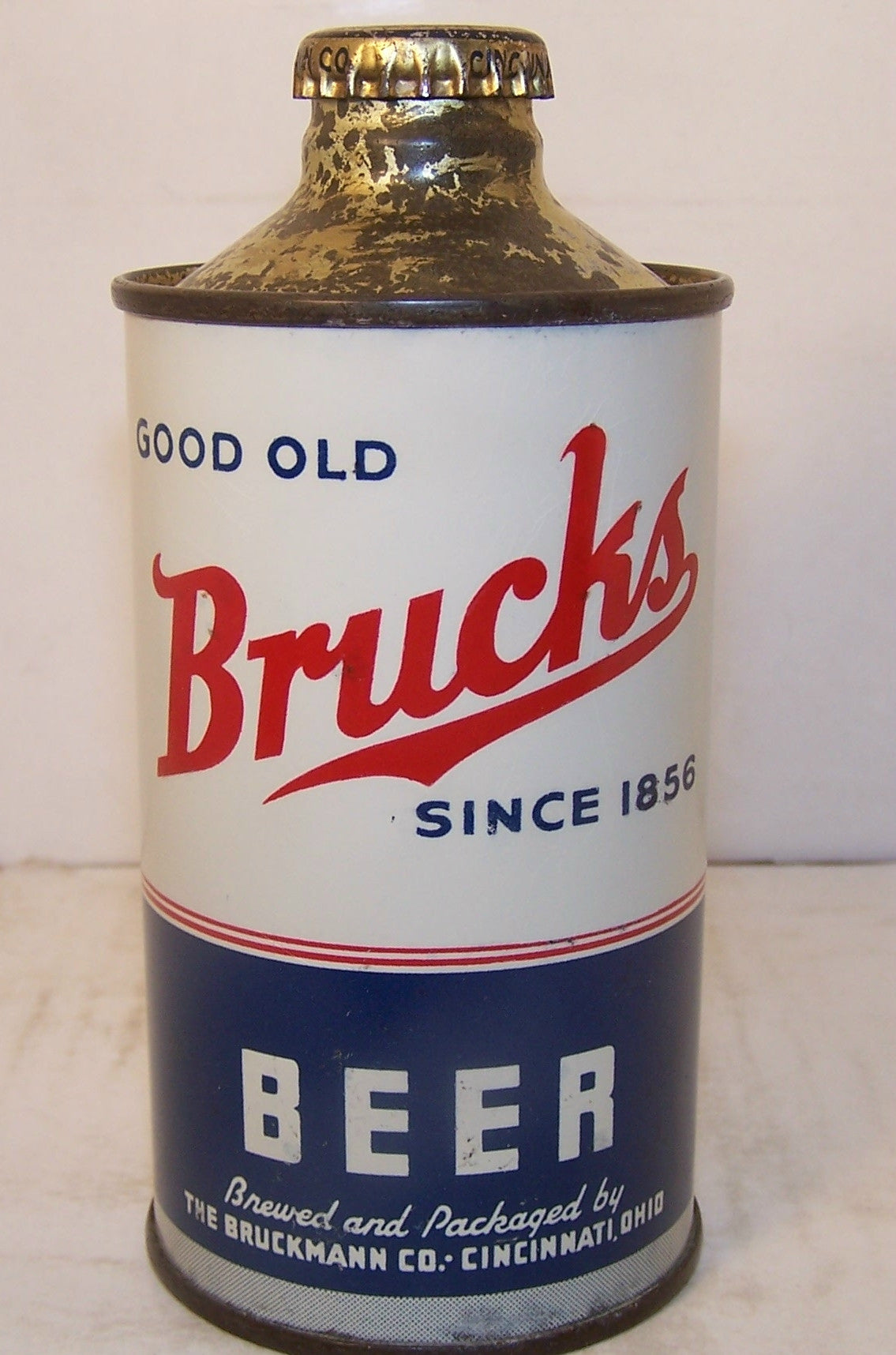 Brucks Beer J-Spout, USBC 154-26, Grade 1 to 1/1+ Sold on10/08/15