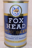 Fox Head 400 Beer, "Writing in Blue" USBC 66-14, Grade A1+ Sold 3/7/15