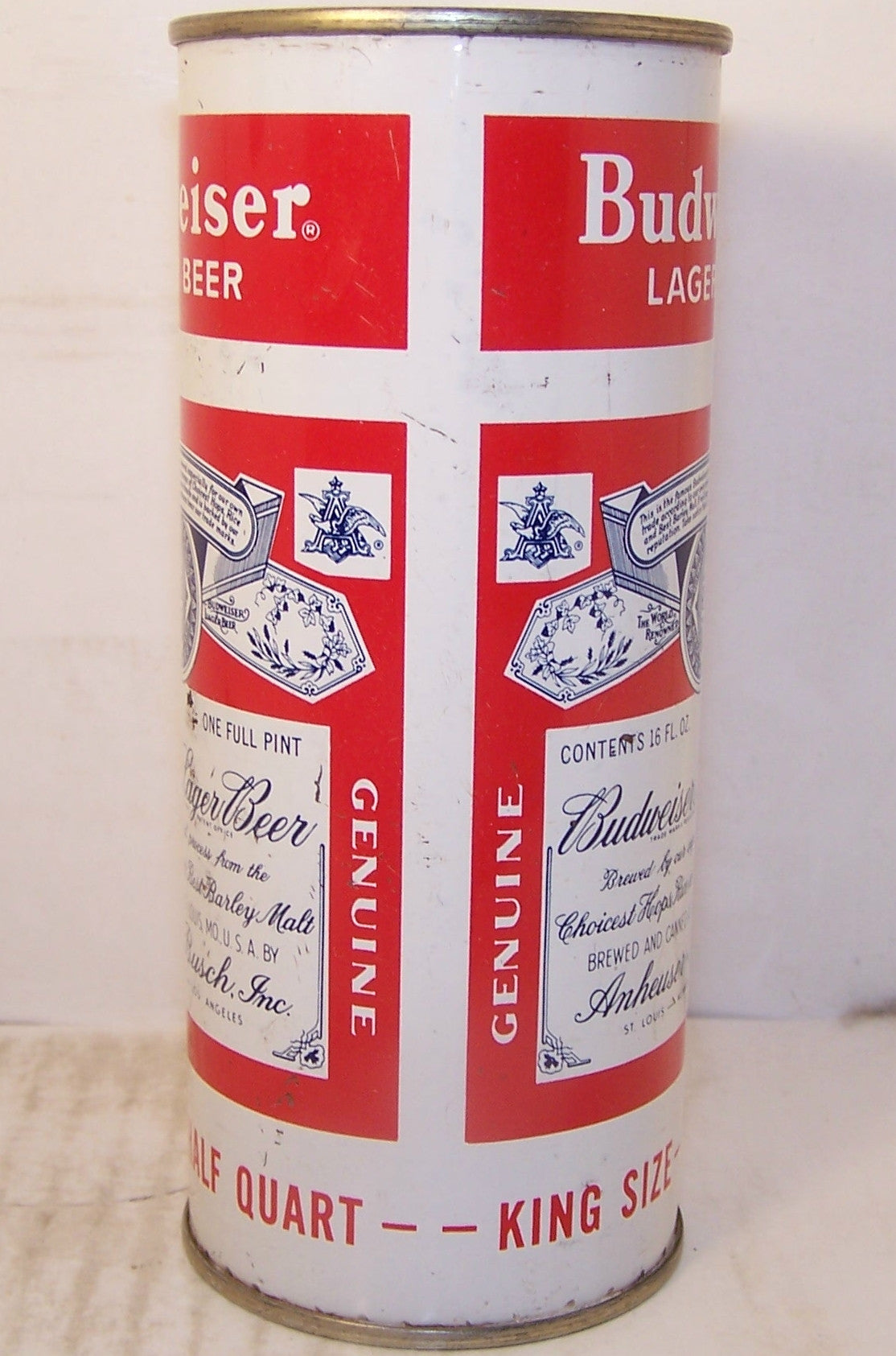 Budweiser Lager Beer, USBC 226-24, Grade 1- Sold on 05/02/17